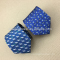 Perfekte Knoten 100% handgemachte Twill Seide gedruckt Krawatte